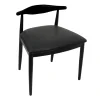 Silla Romi Tapizado de madera de pino con asiento tapizado, apilable.