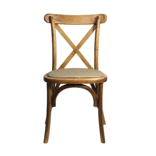 silla-crossback-01-1 Silla Crossback 01 de madera de pino con respaldo de cruceta y asiento tapizado, apilable