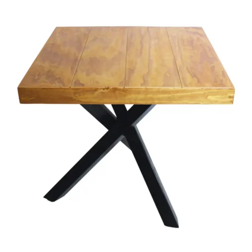 mesa-antares-para-restaurantes-interior-001 Mesa Antares 01 para restaurante, ideal para interior, con cubierta de triplay de pino.