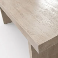 Mesa Cabo para eventos. Cubierta de triplay de pino. Ideal para interiores. Mesa para 6, 8, 10 y 12 personas según medidas.