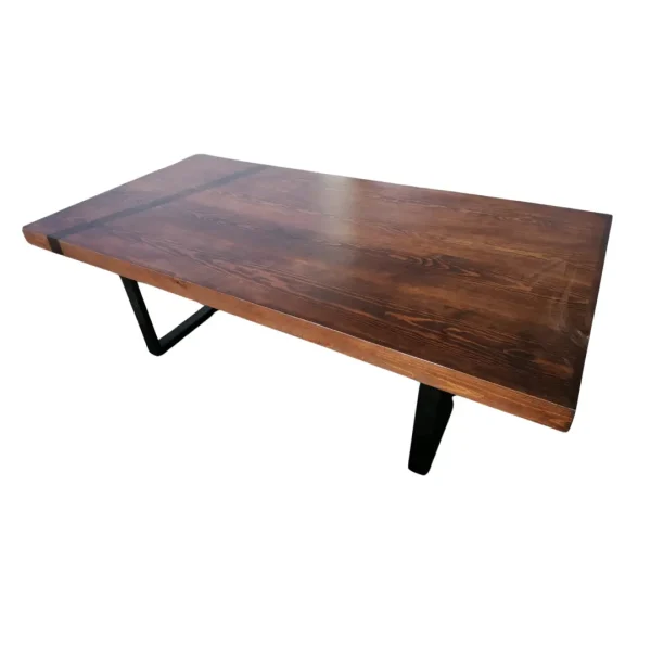 Mesa Portería 001 para eventos, ideal para interior, con cubierta triplay de pino.