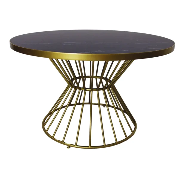 Mesa Reloj De Arena 001 para eventos, ideal para interior, con cubierta de melamina