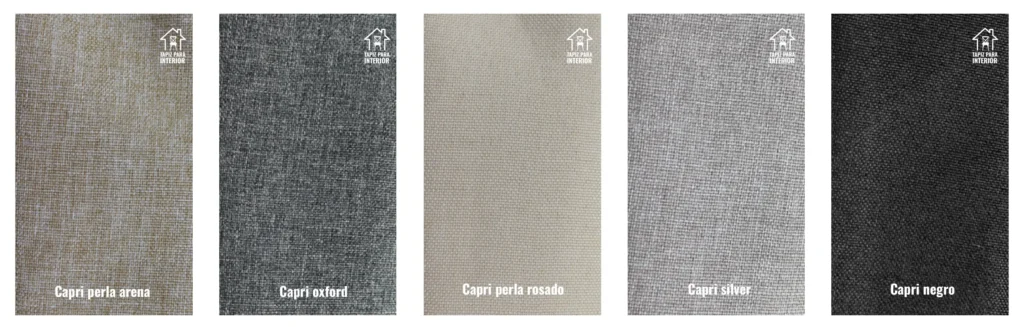 Tela para tapizado tipo capri