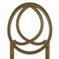 Silla Phoenix de resina ideal para eventos en el exterior.