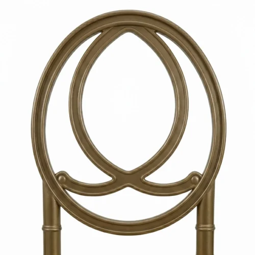 Silla Phoenix de resina ideal para eventos en el exterior.