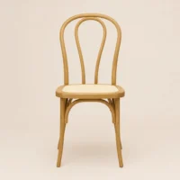 Silla Tina de resina con asiento tejido en ratán sintético. Ideal para exteriores.
